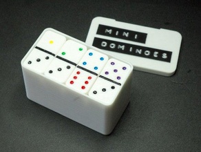 tiny box mini domino set containers customized dominoes