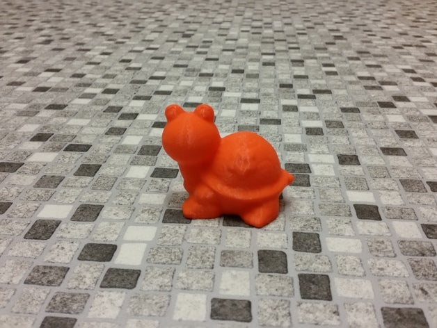 la decoración de tortuga 3D print model - Mito3D