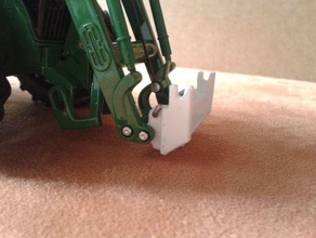 siku control de la pala adaptador mecánica los juguetes tractor 3d print model - Mito3D