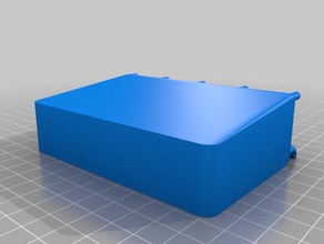 100 60 caixa de au pegboard ferramenta os titulares caixas personalizado 3d print model - Mito3D