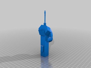 trépied fusil de modèle les robots 3d print model - Mito3D
