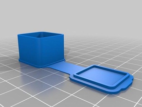 my customized case rectangular cufflinks containers 3d print model - Mito3D