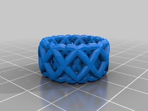 my customized ringbraceletcrown thing v2 fashion 3d print model - Mito3D