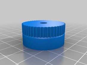 meu personalizados gt2 polia de 48 dentes 3d a impressora partes 3d print model - Mito3D