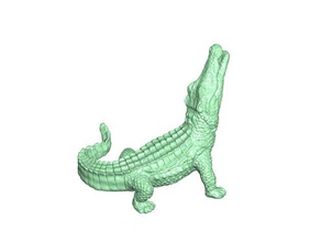 de cocodrilo exploraciones las réplicas Escaneo 3d animal 3d print model - Mito3D
