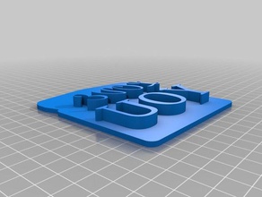 il mio personalizzato di san valentino timbro brindisi i segni loghi 3d print model - Mito3D
