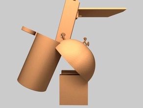 x-uav calza nerf po' art boolean le connessioni gli sforzi giro lo spam unione 3d print model - Mito3D