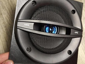speaker box xs-gtf1027 audio adafruit 3d print model - Mito3D