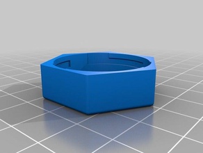 bayonetcontainerlid d26h5hex Container angepasst 3d print model - Mito3D