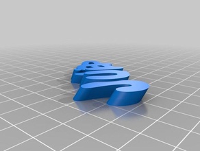 julia-keychain organization customized 3d print model - Mito3D