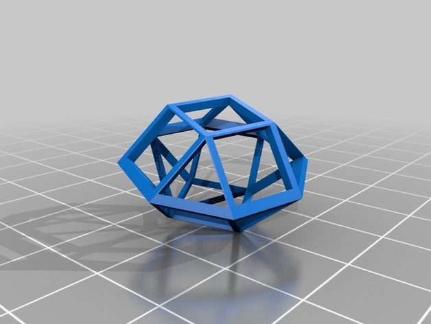 weird 3d shape 2 math art customized 3D print model - Mito3D