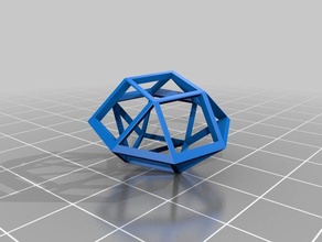 2 garip 3d şekil matematik sanat özelleştirilmiş 3d print model - Mito3D