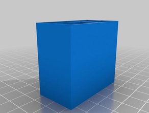 meu personalizados de armazenamento caixa gavetas organização 3d print model - Mito3D