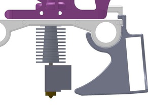 robo3d r1 vulcano e3dv6 doppia ventola di raffreddamento la stampante parti e3d robo 3d 3d print model - Mito3D