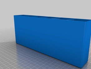 porta-lápis v1 organização personalizado 3d print model - Mito3D