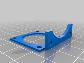 Achse fan mount 30mm tinyboy mini fabrikatror 3d Drucker - Zubehör fanmount y-Achse 3d print model - Mito3D