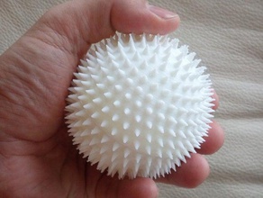 acupuncture balls math art haptic health massage openscad spikes 3d print model - Mito3D