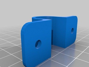 15mm clampmy customized improved parametric saddle clamp parts 3d print model - Mito3D