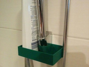 oras fontana shampoo holder bathroom 3d print model - Mito3D