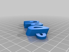 daddy name keyring keyfob organization customized 3d print model - Mito3D