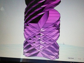 vase rose l'art 3d print model - Mito3D