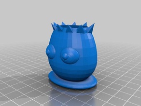 pokemon sunkern maceta 3d impresión 3d print model - Mito3D