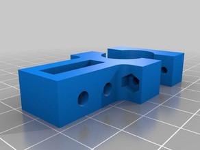 endstop housing 3d printer 8mm rail accessories 3d print model - Mito3D