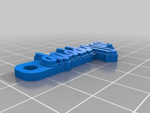 daddyjae llaveros personalizado 3d print model - Mito3D