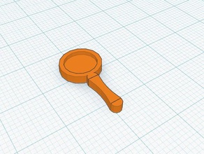 indizio token giochi 3d print model - Mito3D