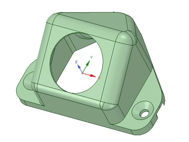 sr501 pir mount household passive infra-red 3D print model - Mito3D