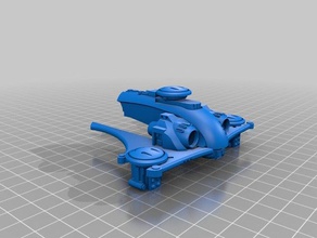 15mm escala drone piranha brinquedos jogos 3d print model - Mito3D