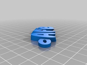 alfie organización personalizado 3d print model - Mito3D