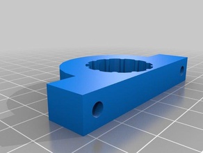 pillow block 8mm bearing 3d printer parts 3d print model - Mito3D