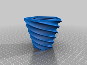 özelleştirilmiş polybowl benim video anlatım openscad kaplar 3d print model - Mito3D