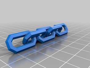 5 eslabones de la cadena otros personalizado 3d print model - Mito3D