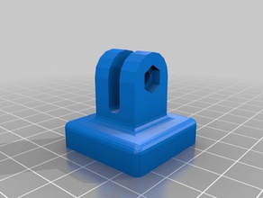 garmin virb treppiede adattatore per testata hobby 3d print model - Mito3D