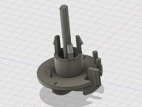 quatre rowenta bouton le remplacement pièces 3d print model - Mito3D