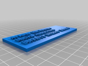 arlene placa com o nome outros personalizado 3d print model - Mito3D
