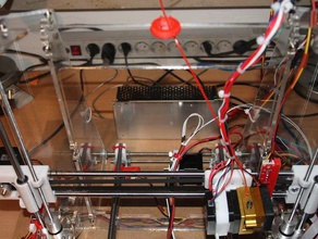 filament guide 3d printer parts prusa i3 3d print model - Mito3D