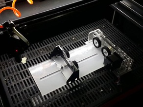 laser rotativo anexo a máquina as ferramentas gravura gravador do 3d print model - Mito3D