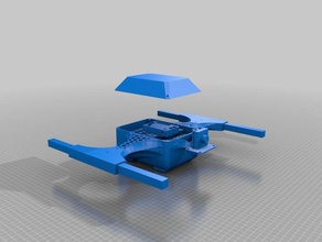 quadcopter frame pandoras box remix rc veicoli 3d print model - Mito3D