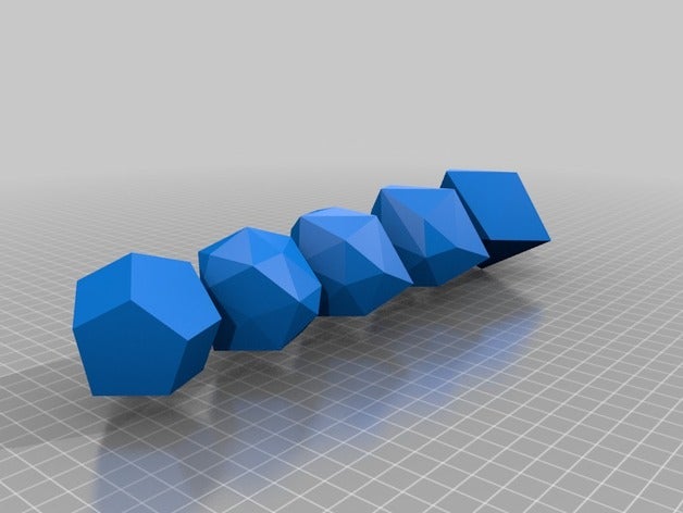 tip III: eğer çift triaugmented Üçgen prizma onun associahedron matematik 3D print model - Mito3D