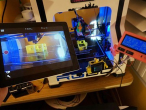 robo-3d-gopro print monitor swingtilt Bett montieren Drucker - Zubehör robo3d video 3d print model - Mito3D