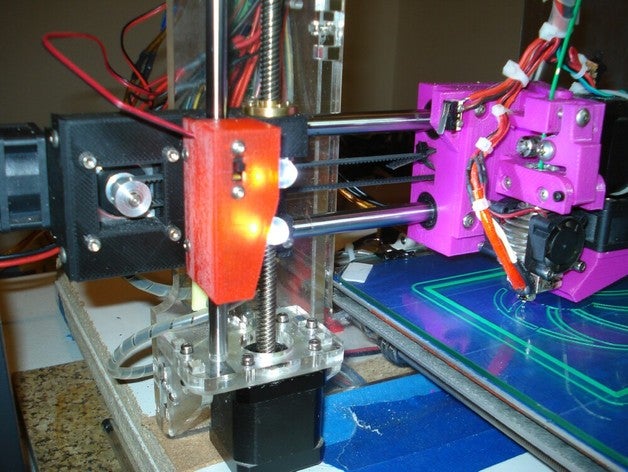 parte della lampada 3d la stampante accessori led prusa i3 3D print model - Mito3D