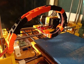 chain clamp extruder 3d printer parts 3d print model - Mito3D