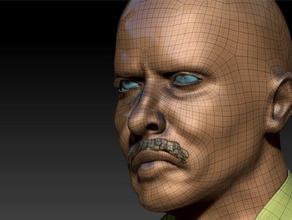 dapperzombie personas cerebros brainz carácter dope esculpir escultura personaje de videojuegos zbrush 3d print model - Mito3D