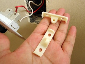 repair tab electrical box household 3d print model - Mito3D
