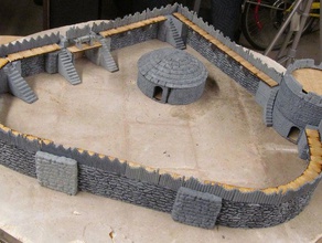 unendliche Schloss-design Gebäude Strukturen 3d print model - Mito3D