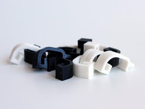 ikea samla clip lock replacement parts 3d print model - Mito3D