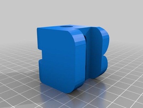 mi monograma personalizado cubo signos logotipos 3d print model - Mito3D